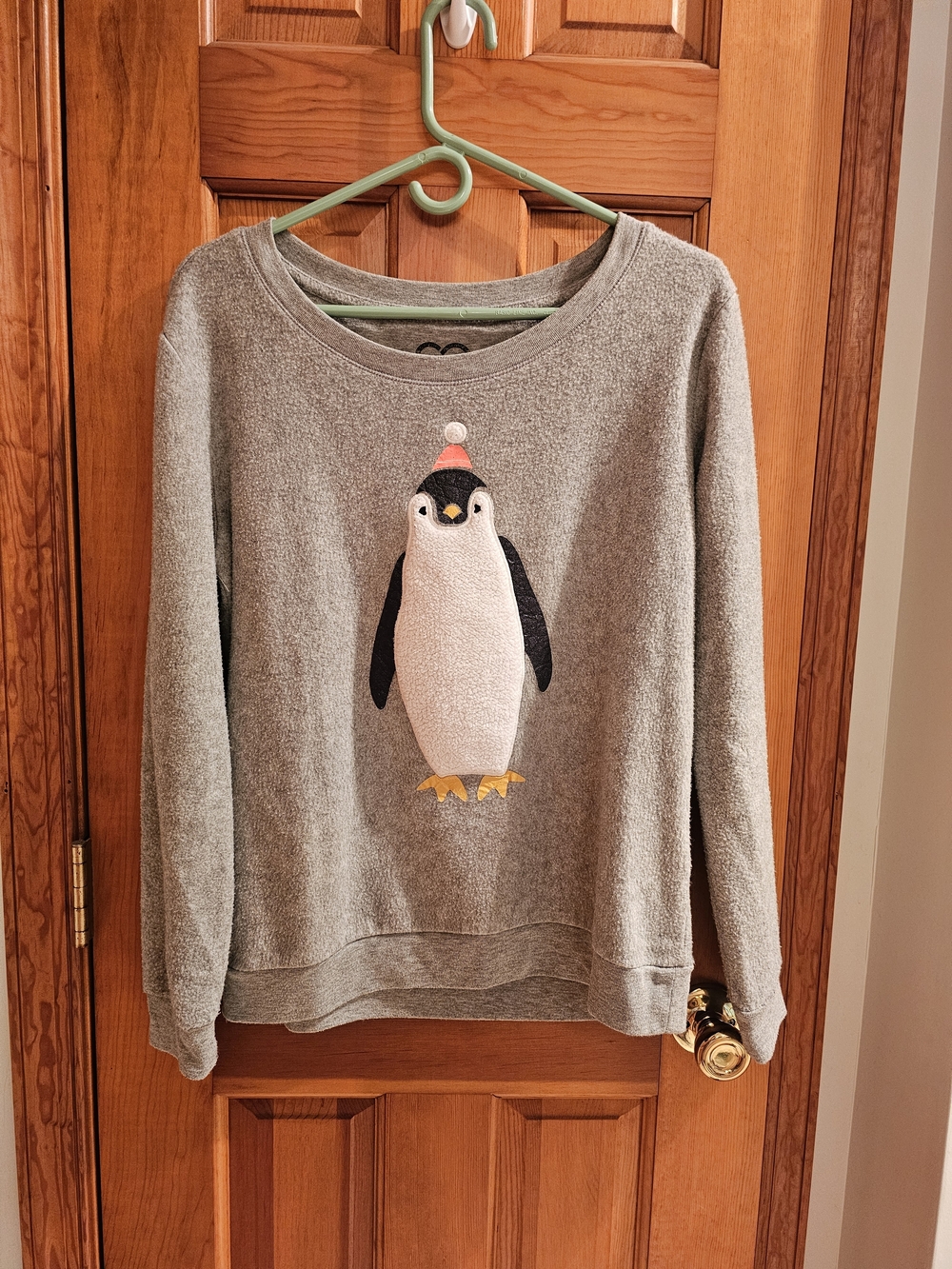 Aeropostale Gray Penguin Sweater